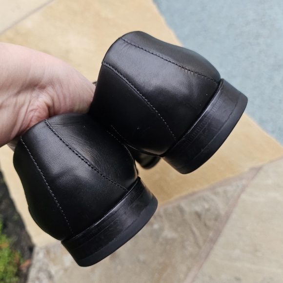 HUGO Boss Men's Appeal_oxfr_bu Oxford Flat Black Leather Dress Shoes  12 - Picture 6 of 15